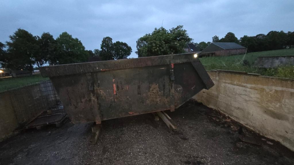 Robuuste afvalcontainer - Ideaal voor bouw en sloop, Ophalen