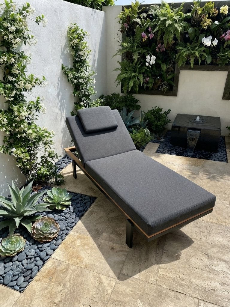 Flow elegance daybed sooty sale, Ophalen, Zo goed als nieuw, Verstelbaar