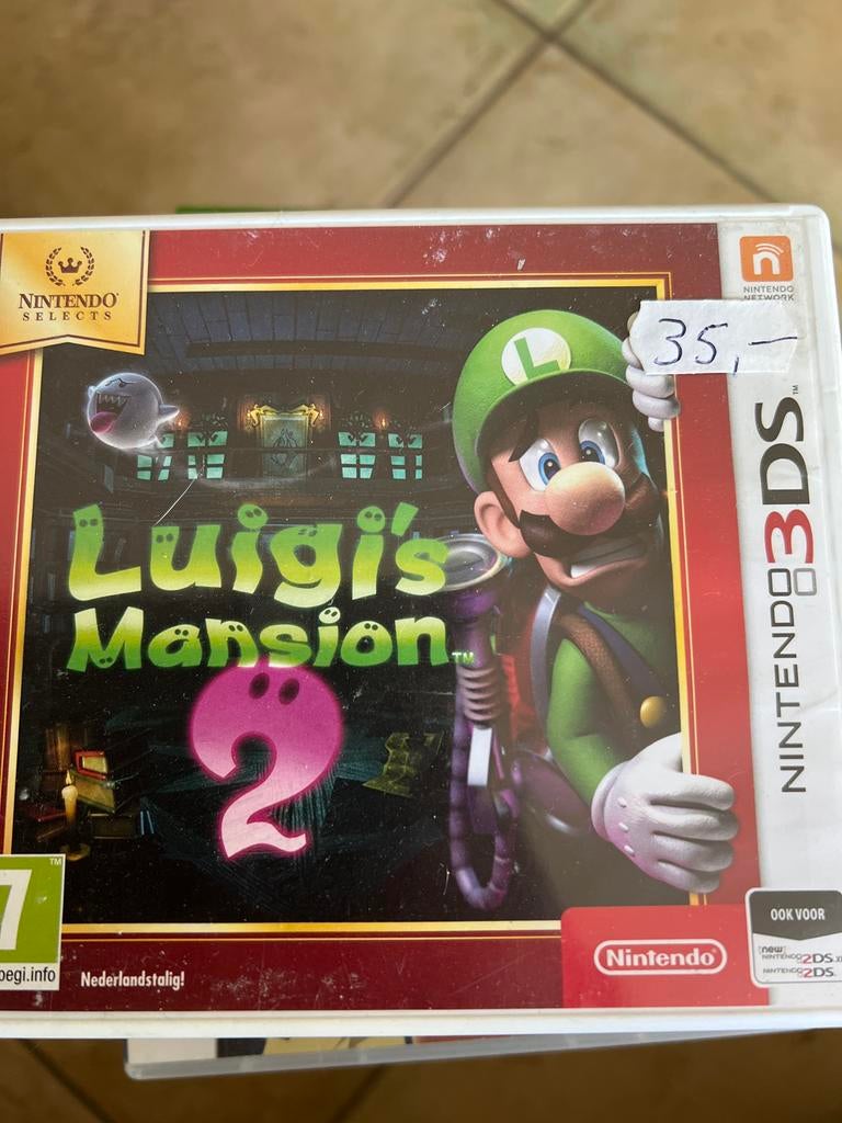 Luigi's Mansion 2 - Nintendo 3DS (Nederlandstalig), Spelcomputers en Games, Games | Nintendo 2DS en 3DS, Avontuur en Actie, Gebruikt