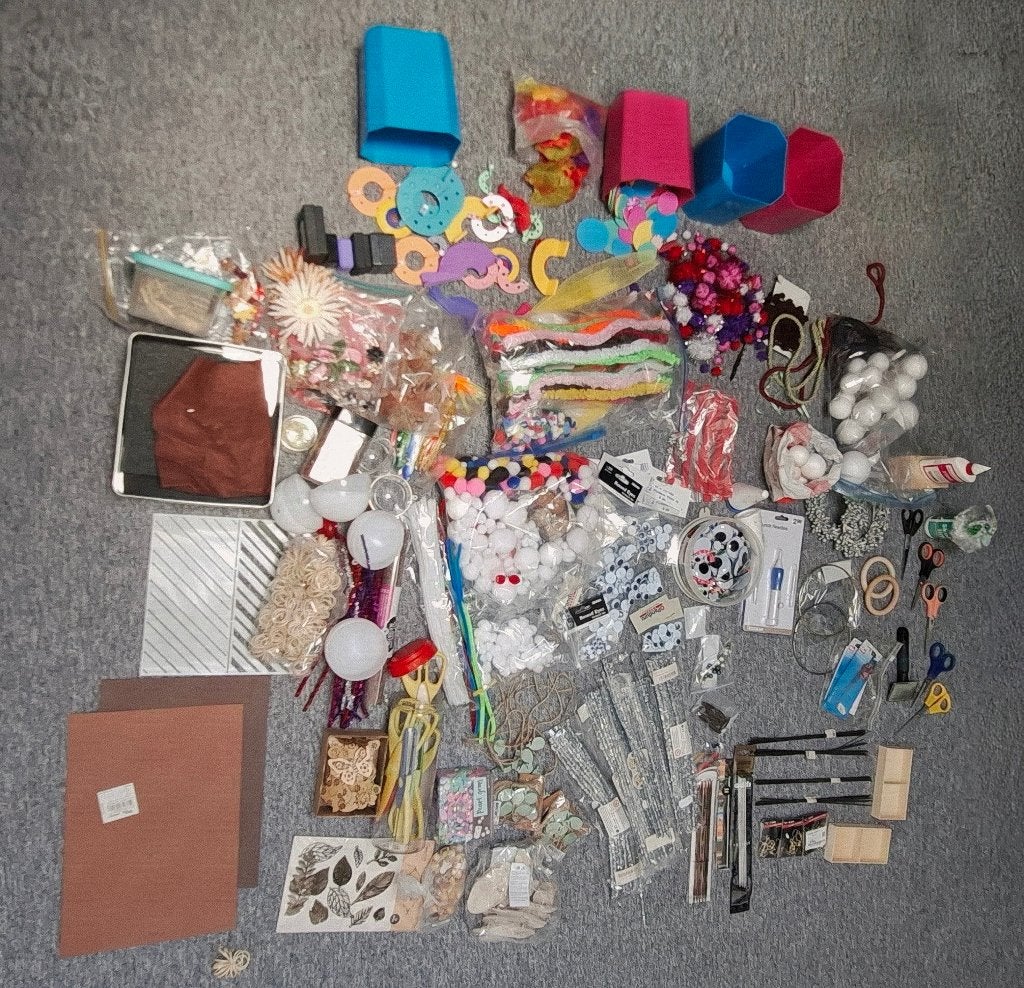 Hobby pakket ~ Knutsel pakket ~, Ophalen, Zo goed als nieuw, Knutselmateriaal