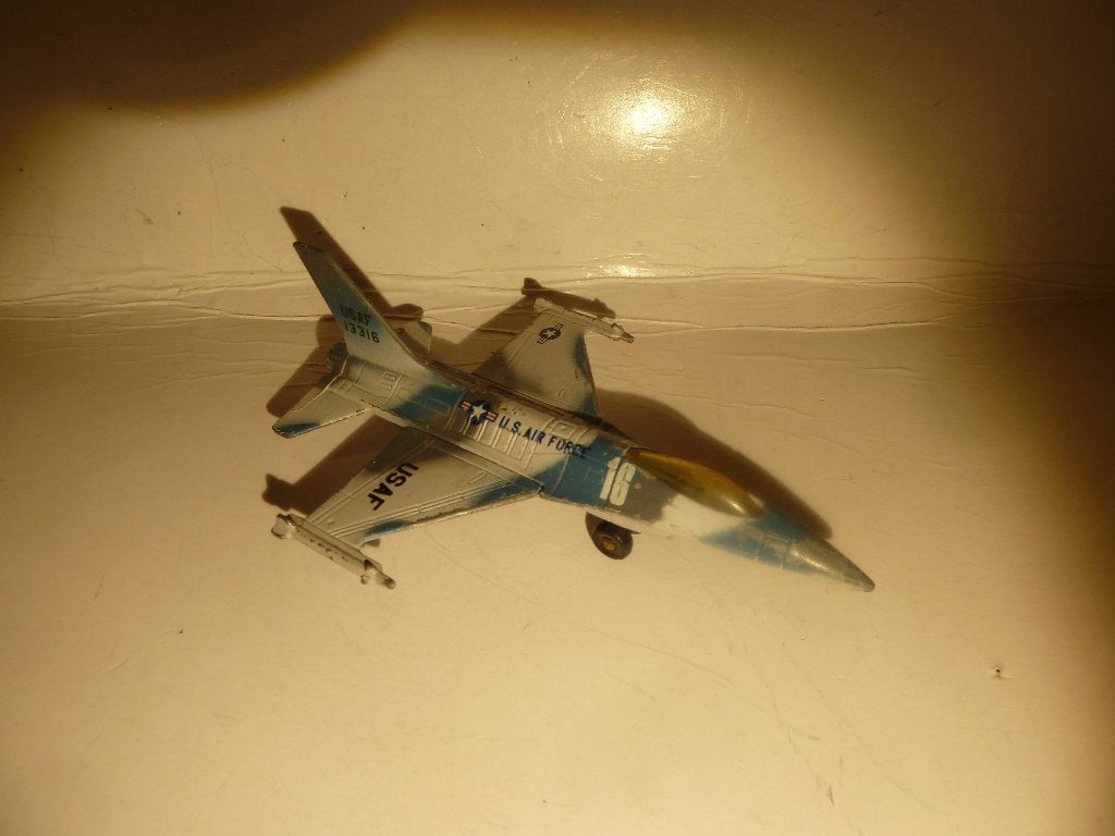 U.S. AIR FORCE STRAALJAGER   ( spanwijdte 7.5 cm) MATCHBOX, Ophalen of Verzenden, Zo goed als nieuw