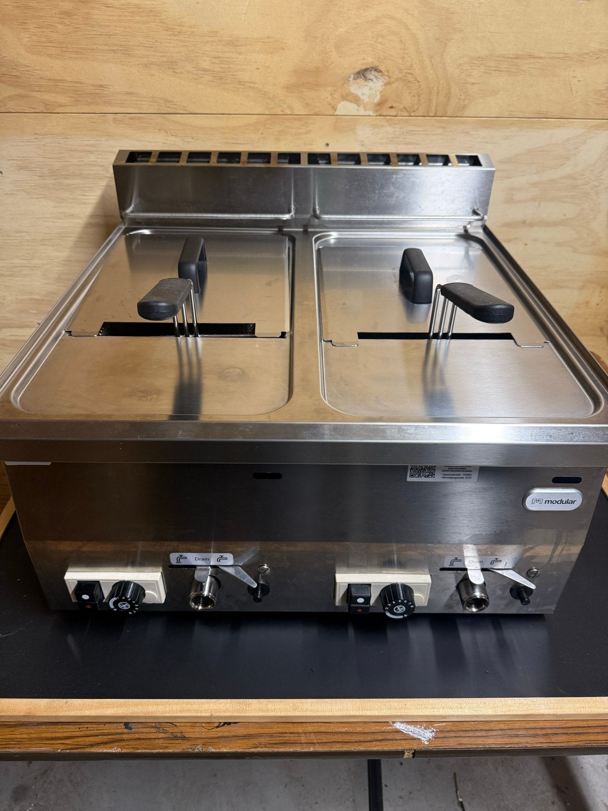 Modular fun 600 propaan/gas friteuse/frituur, Ophalen, Nieuw zonder verpakking, Fornuis, Frituur en Grillen