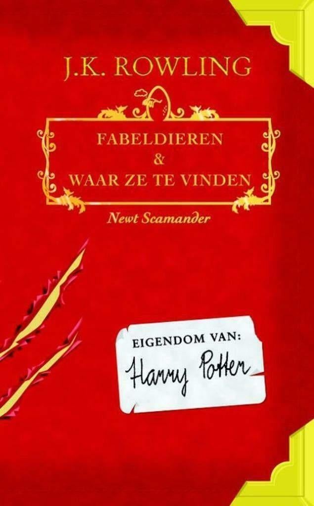 Fabeldieren en waar ze te vinden - Harry Potter schoolboek, Ophalen of Verzenden, Nieuw, Boek of Poster