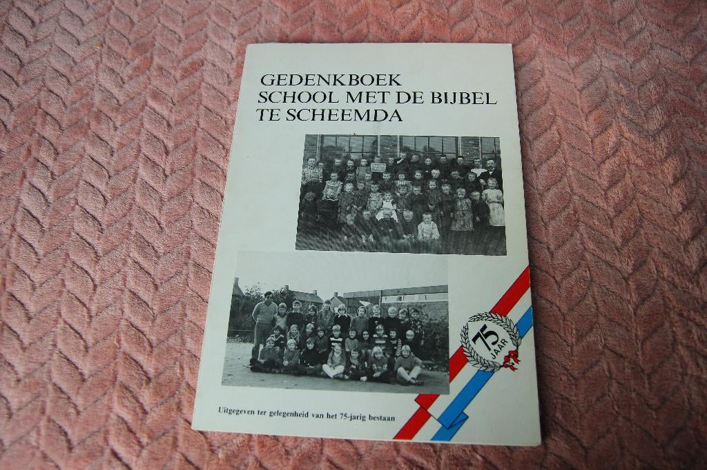 Gedenkboek school met de bijbel Scheemda, Boeken, Geschiedenis | Stad en Regio, Ophalen of Verzenden, Gelezen
