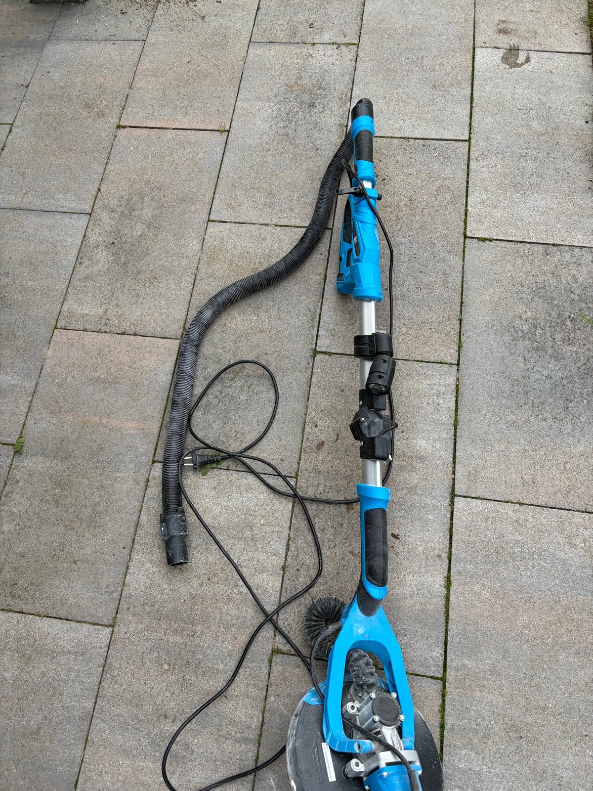 Plafondschuurmachine met afzuiging en verlichting, Ophalen, Gebruikt, 600 tot 1200 watt, Overige typen