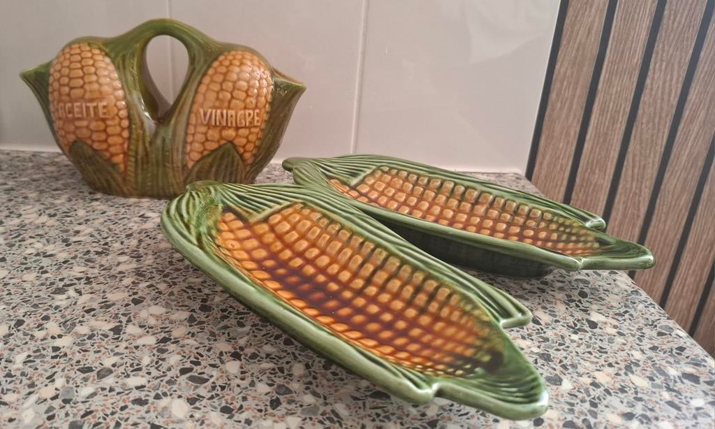 Vintage Bordallo Pinheiro set, Ophalen of Verzenden