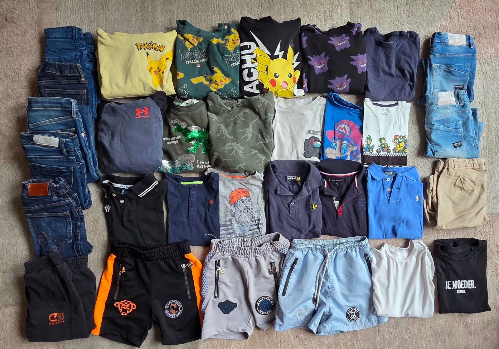 Jongens pakket mt 128 | Polo Ralph Lauren, Pokémon, Black Ba, Ophalen of Verzenden