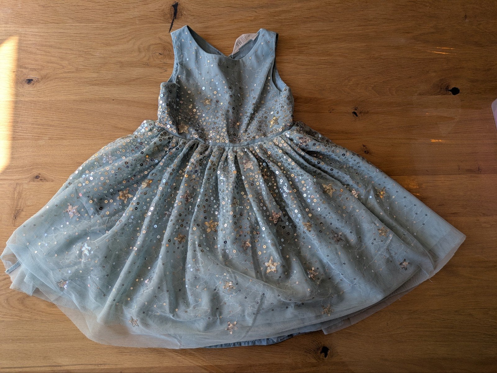 Feestelijke jurk met pailletten maat 98, Ophalen of Verzenden, Zo goed als nieuw, H&M, Meisje