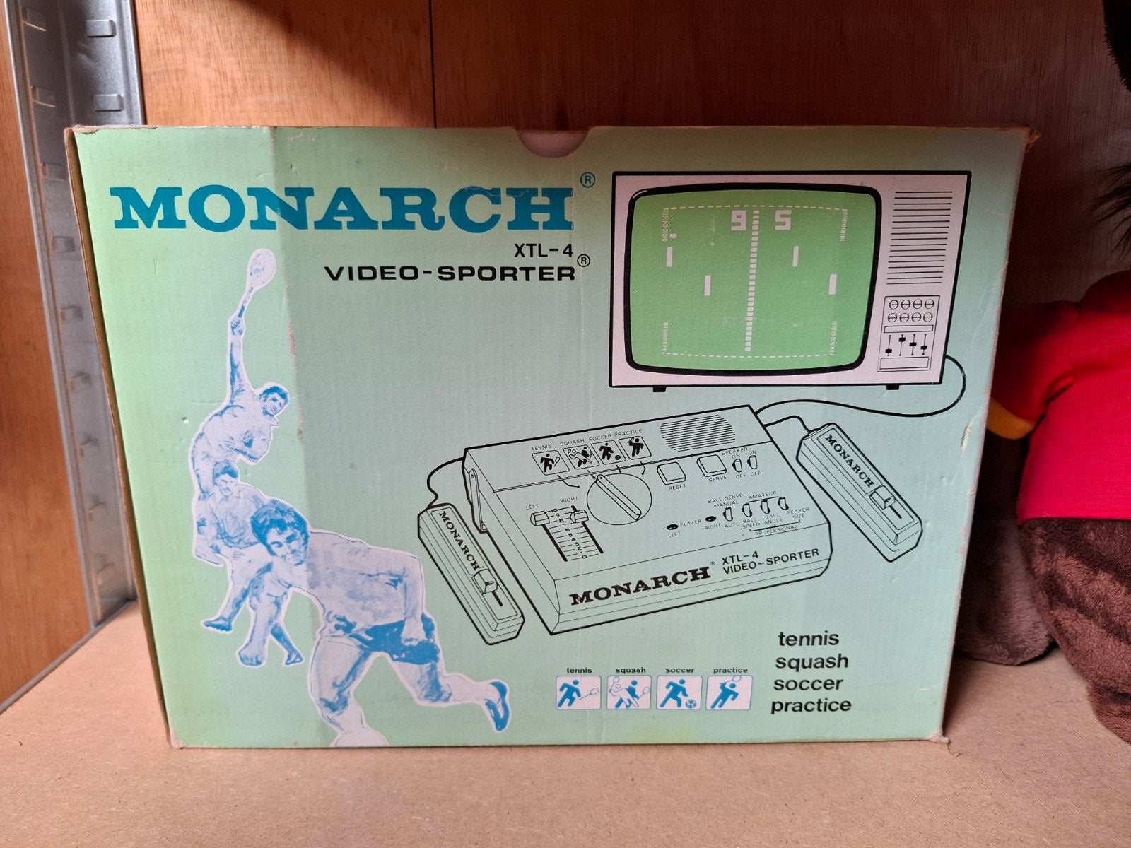 Monarch XTL-4 Video-Sporter Retro Gaming Console, Spelcomputers en Games, Ophalen of Verzenden, Overige merken, Gebruikt