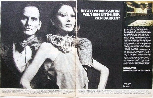 3 vintage advertenties reclames Bruynzeel keukens 1975-76, Ophalen of Verzenden, Gebruikt, Overige typen