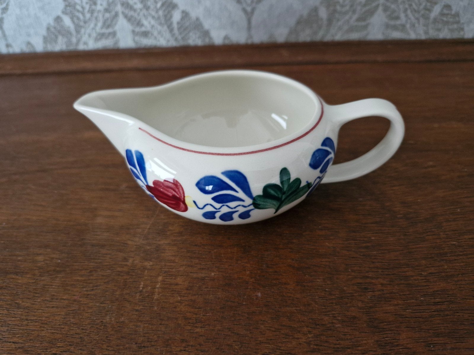 Melkkannetje Boerenbont, Zeeland (Boch, jaren '60/'70), Ophalen of Verzenden, Zo goed als nieuw, Aardewerk, Overige typen