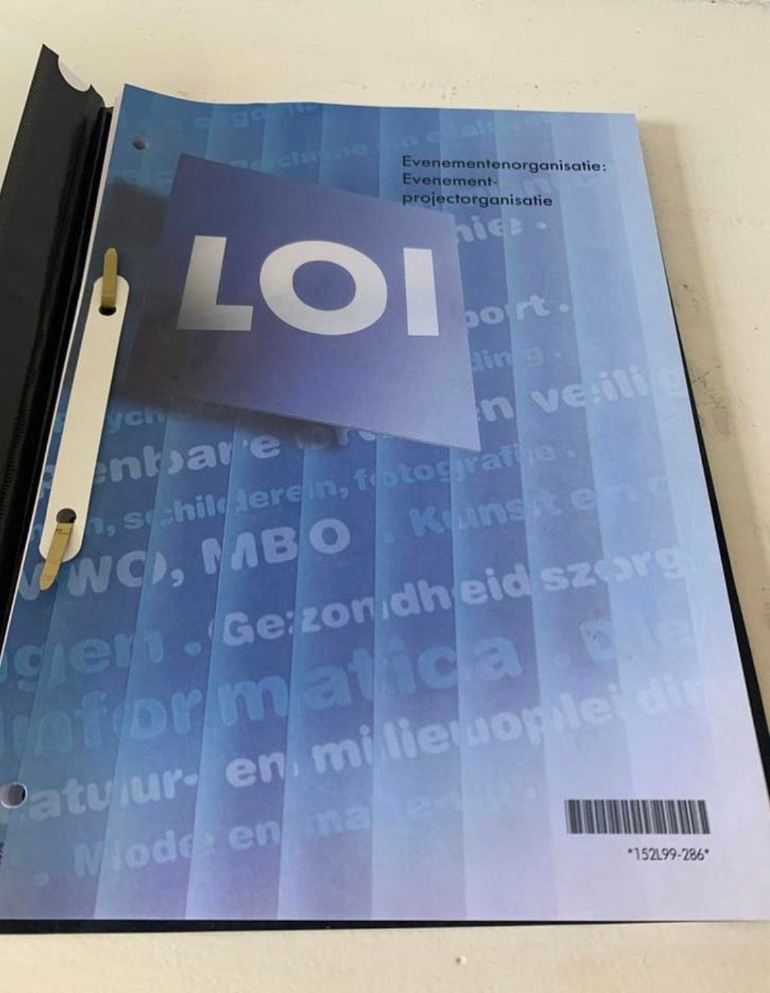 Cursus Evenementenorganisatie LOI, Ophalen of Verzenden, Zo goed als nieuw, MBO