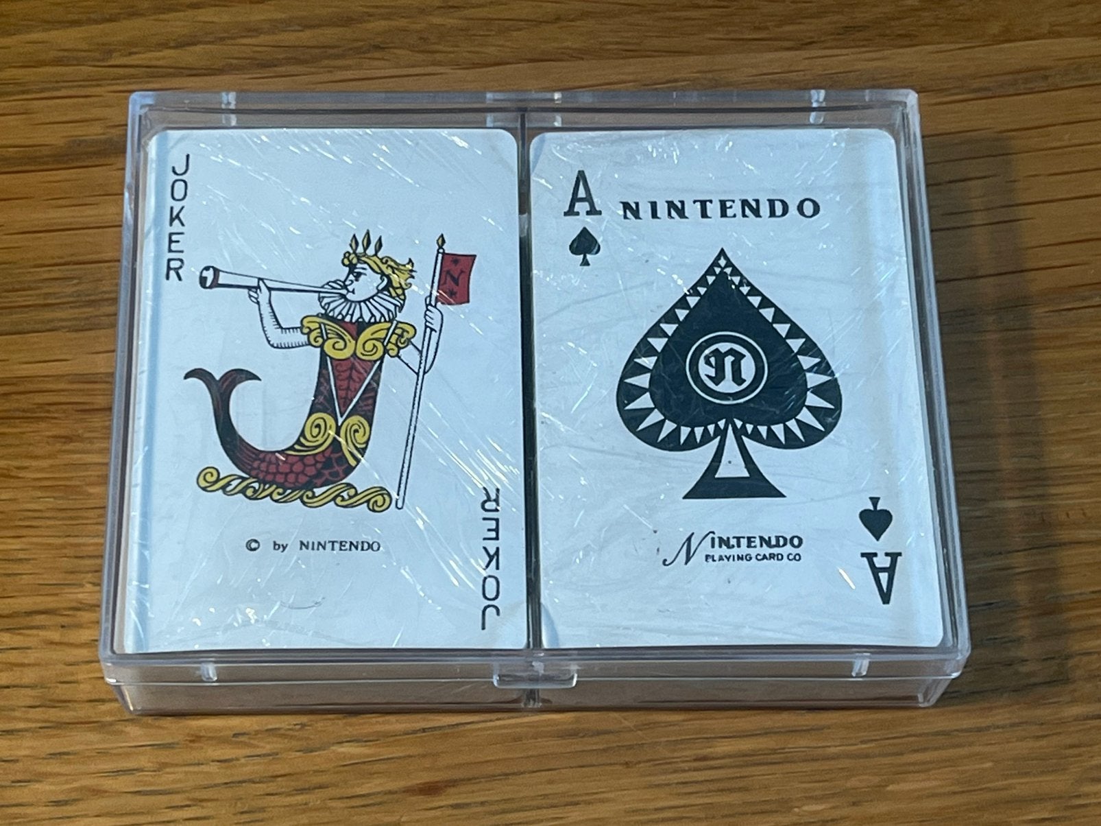 Zeldzame vintage Nintendo speelkaarten – 2 complete decks, Verzenden, Gebruikt, Speelkaart(en)