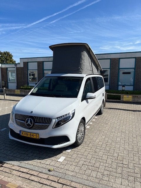Mercedes-Benz V-Klasse Marco Polo 2.5 D 140KW 2021 Wit, Beige, 2000 kg, 4 stoelen, Wit