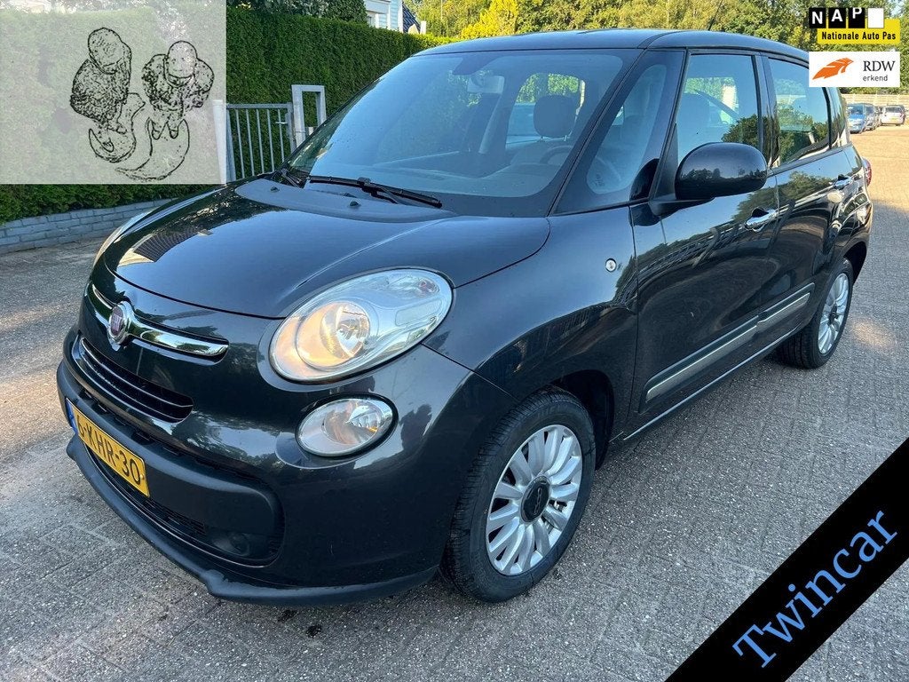 Fiat 500 L 0.9 TwinAir Easy AIRCO CRUISE LMV BL.TOOTH NAP, Auto's, Fiat, Bedrijf, Te koop, 500L, ABS, Airbags, Airconditioning
