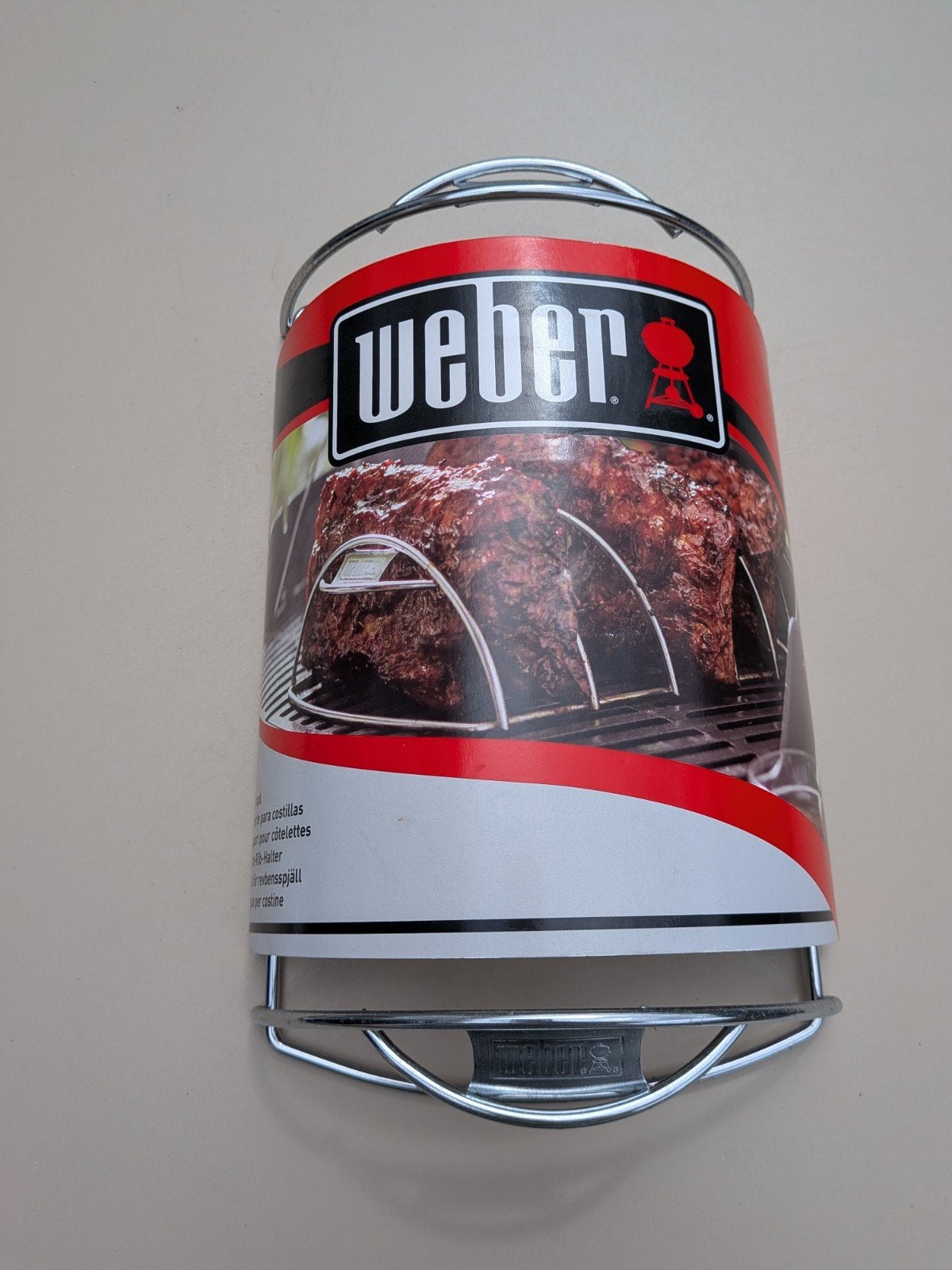 Weber Ribrek/Braadrek - Nieuw in verpakking, Ophalen, Nieuw, Weber