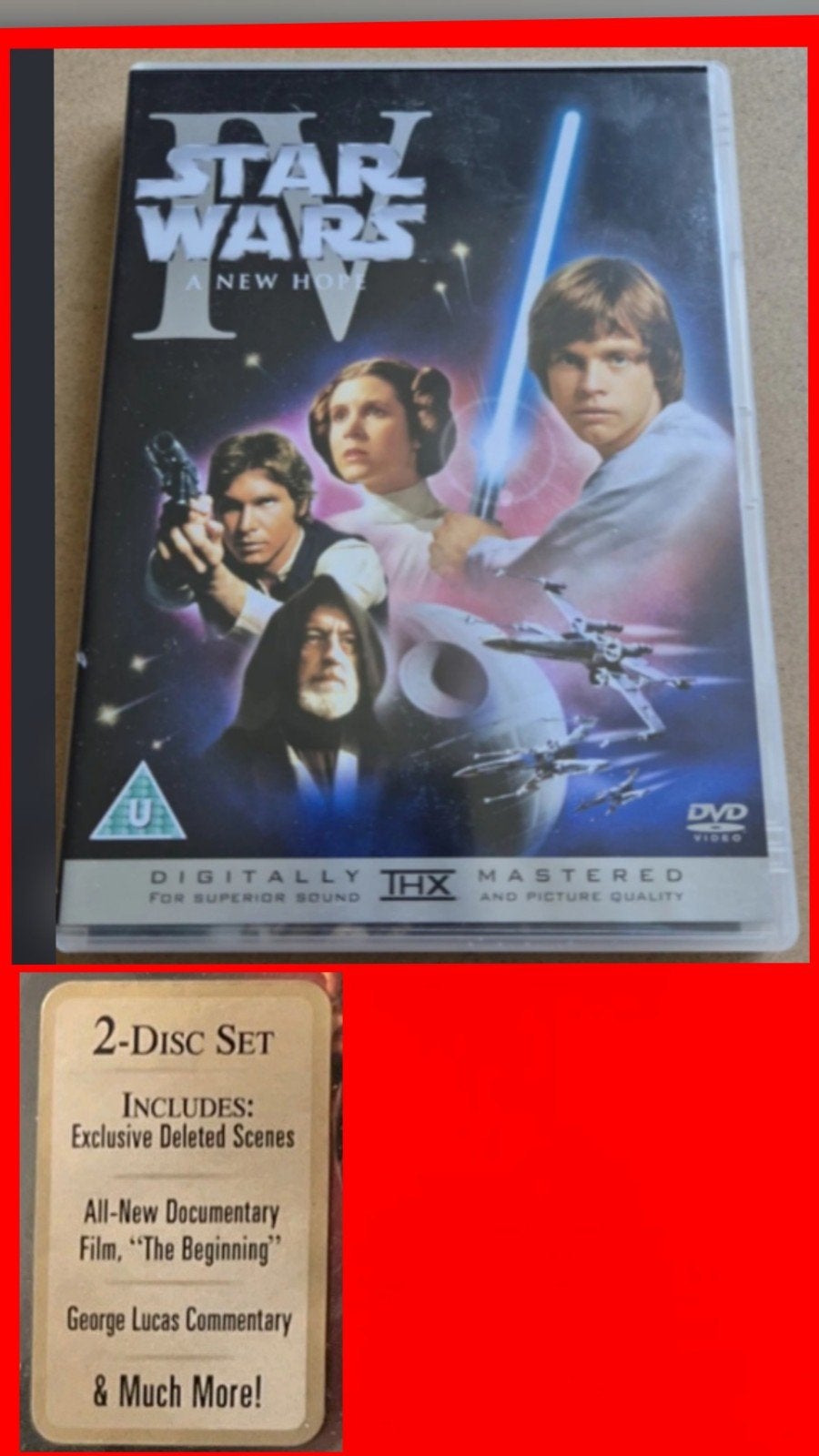 GEZOCHT: Star Wars IV & VI DVD Sealed (Transparante Hoes), Ophalen of Verzenden, Nieuw, Overige typen