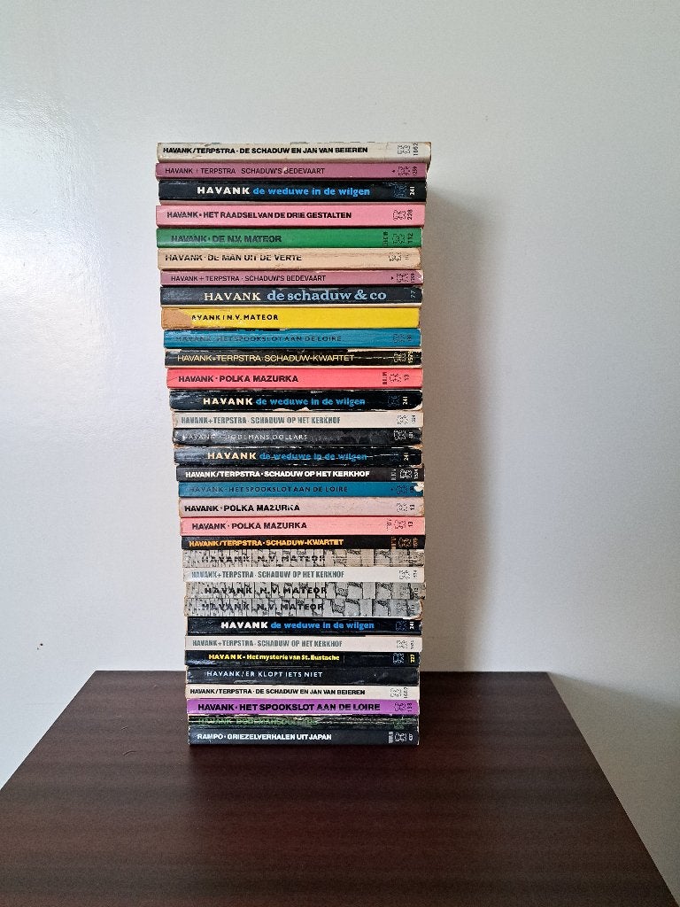 Havank Boeken en Pockets., Ophalen of Verzenden, Gelezen, Havank
