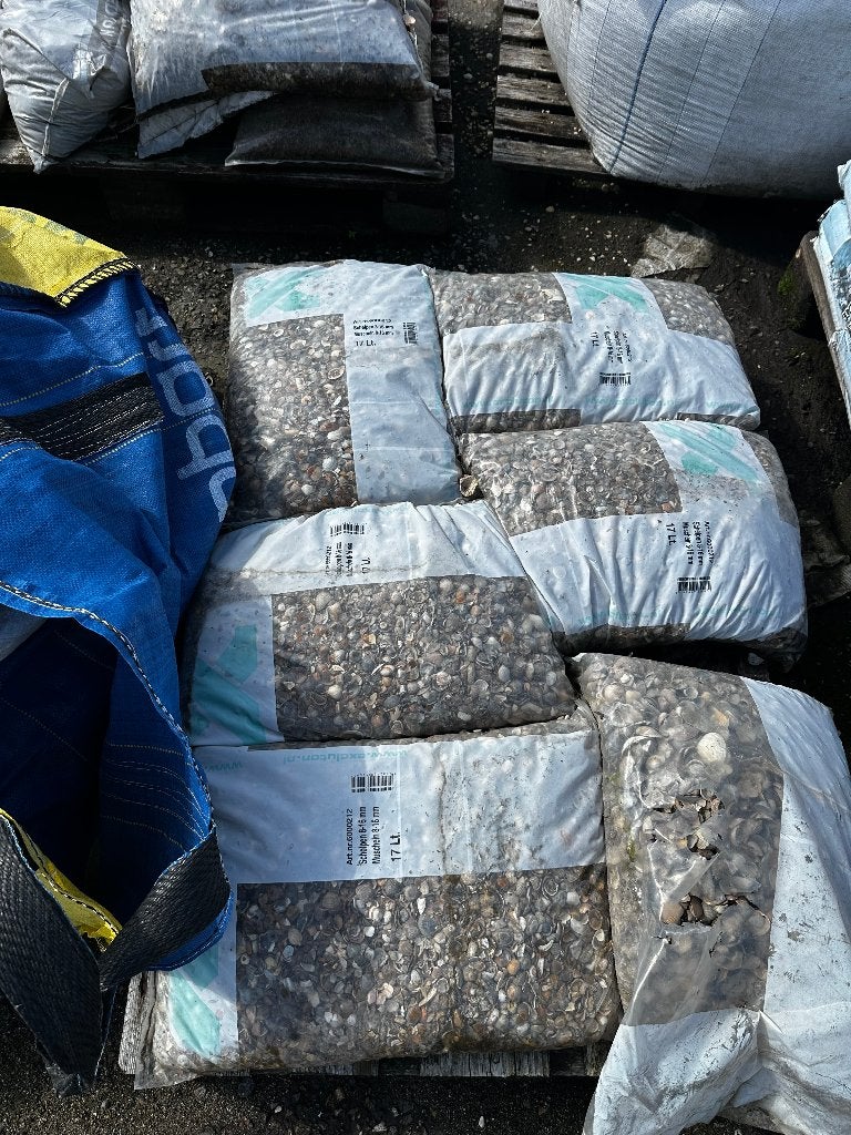 Schelpen 8-16mm | Nu €3,50,- per zak, Tuin en Terras, Ophalen, Overige materialen, Overige typen, Nieuw