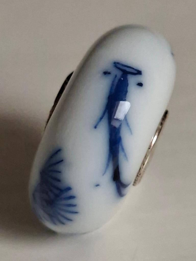 Trollbeads Day 2019, Brush of Blue, Fish Brush, Sieraden, Tassen en Uiterlijk, Bedels, Overige materialen, Verzenden, Nieuw, Trollbeads