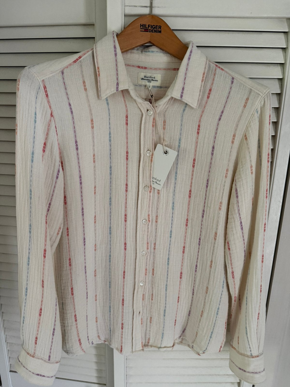 Nieuwe Hartford Coraz blouse XL, Verzenden, Nieuw, Maat 46/48 (XL) of groter, Blauw