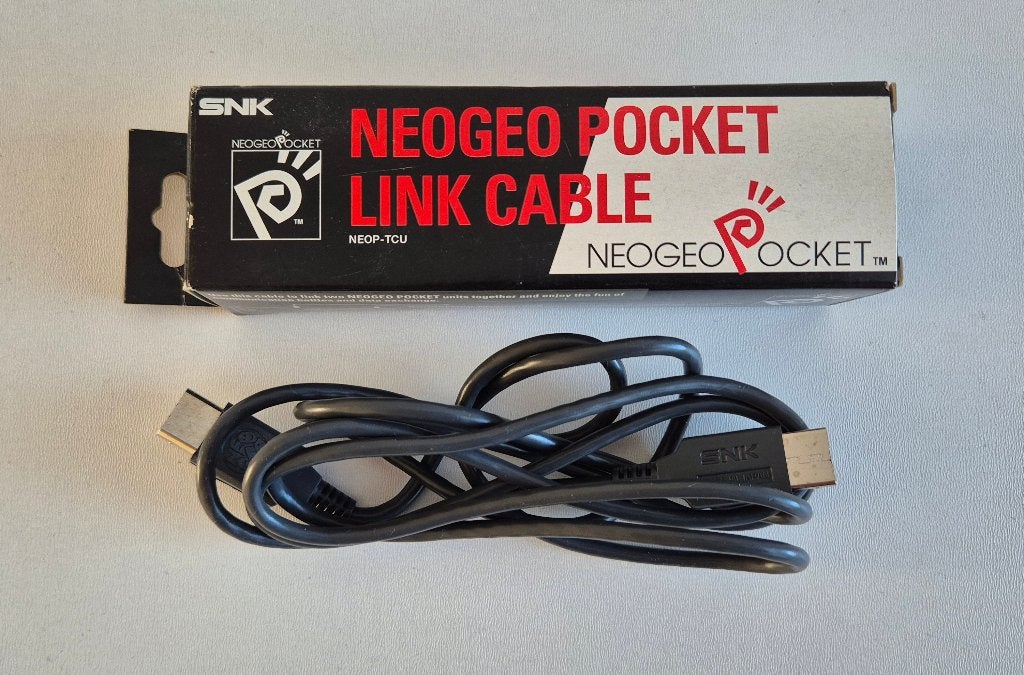 SNK Neo Geo Pocket Link Cable Boxed NEOP-TCU, Overige merken, Ophalen of Verzenden, Zo goed als nieuw, Overige typen