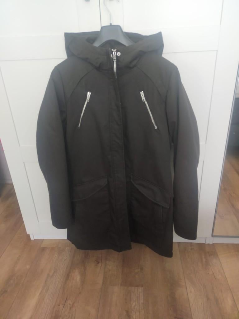 Elvine winterjas donkergroen maat L, Kleding | Dames, Jassen | Winter, Elvine, Maat 42/44 (L), Ophalen of Verzenden, Zo goed als nieuw