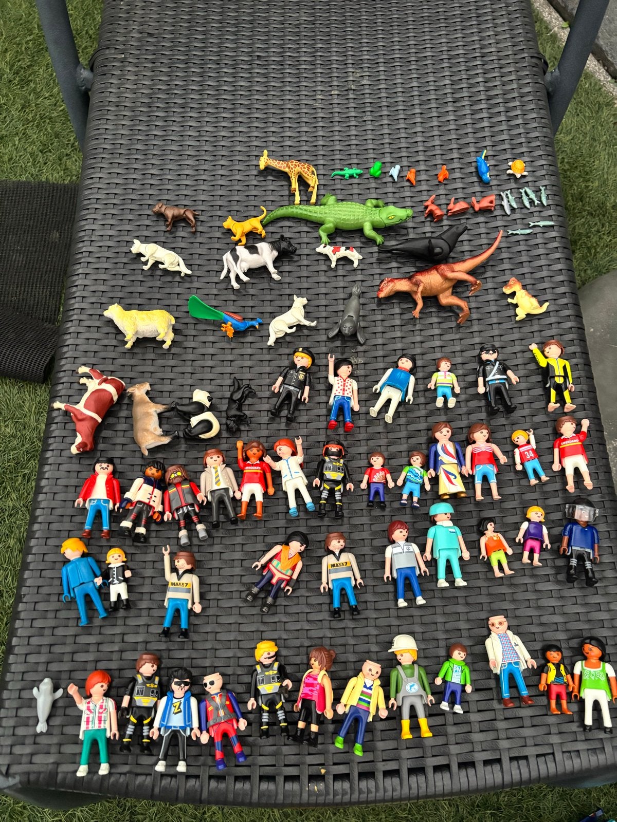 Grote Playmobil collectie: Politiebureau, dierenkliniek, car, Ophalen, Gebruikt, Jongen of Meisje