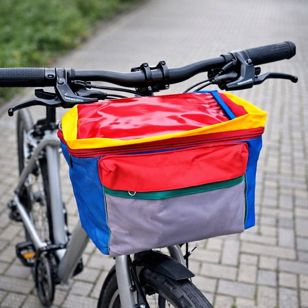 original jaren 90 fietstas/stuurtas/vintage colorblock-nieuw, Ophalen of Verzenden, Nieuw