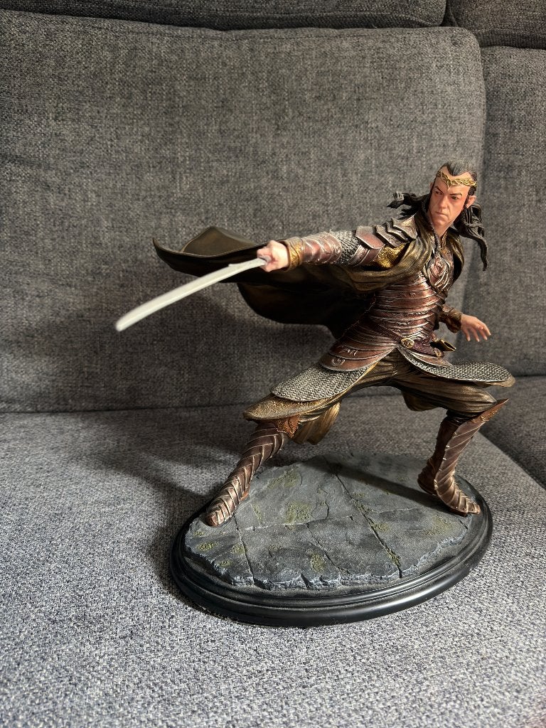 Elrond at Dol Guldur The Hobbit WETA 1/6 goede staat, Ophalen, Zo goed als nieuw, Beeldje of Buste