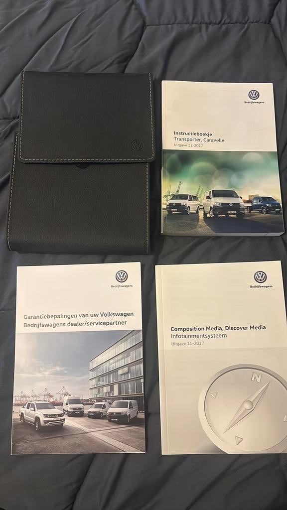 Vw Transporter/Caravelle instructieboekje compleet met mapje, Verzenden