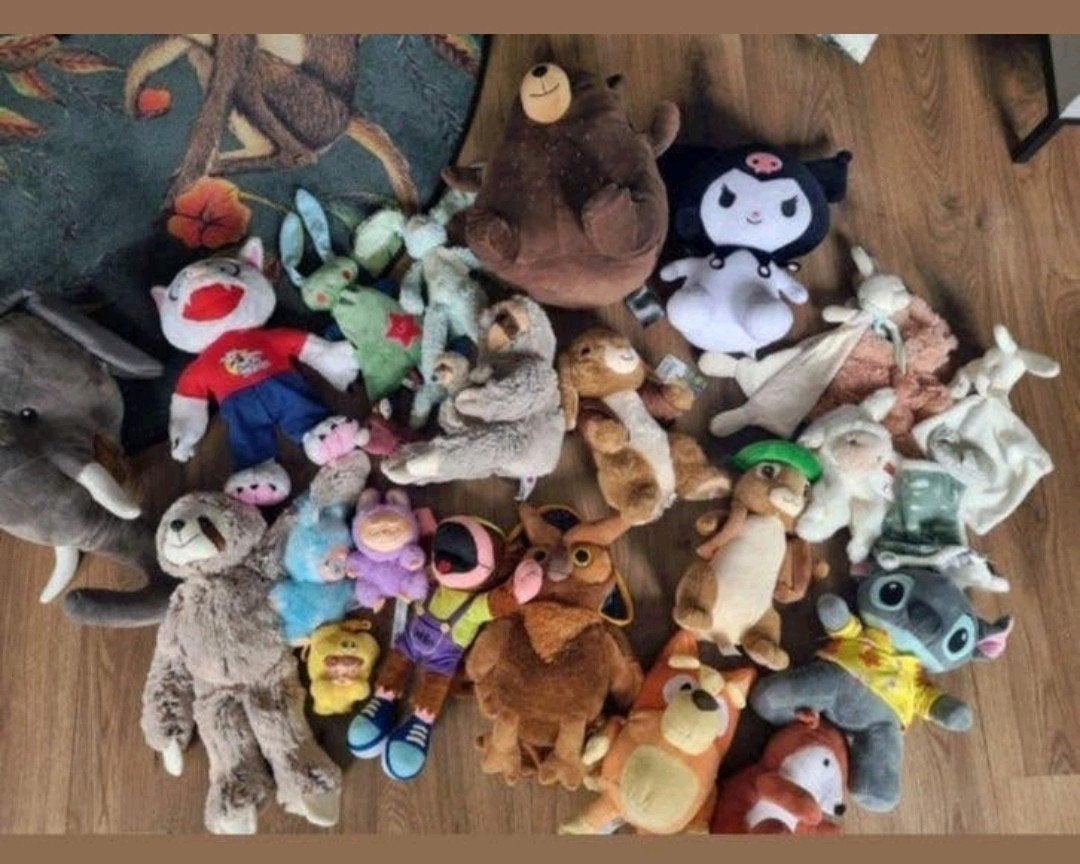Knuffels, Kinderen en Baby's, Speelgoed | Knuffels en Pluche, Ophalen, Zo goed als nieuw, Overige typen