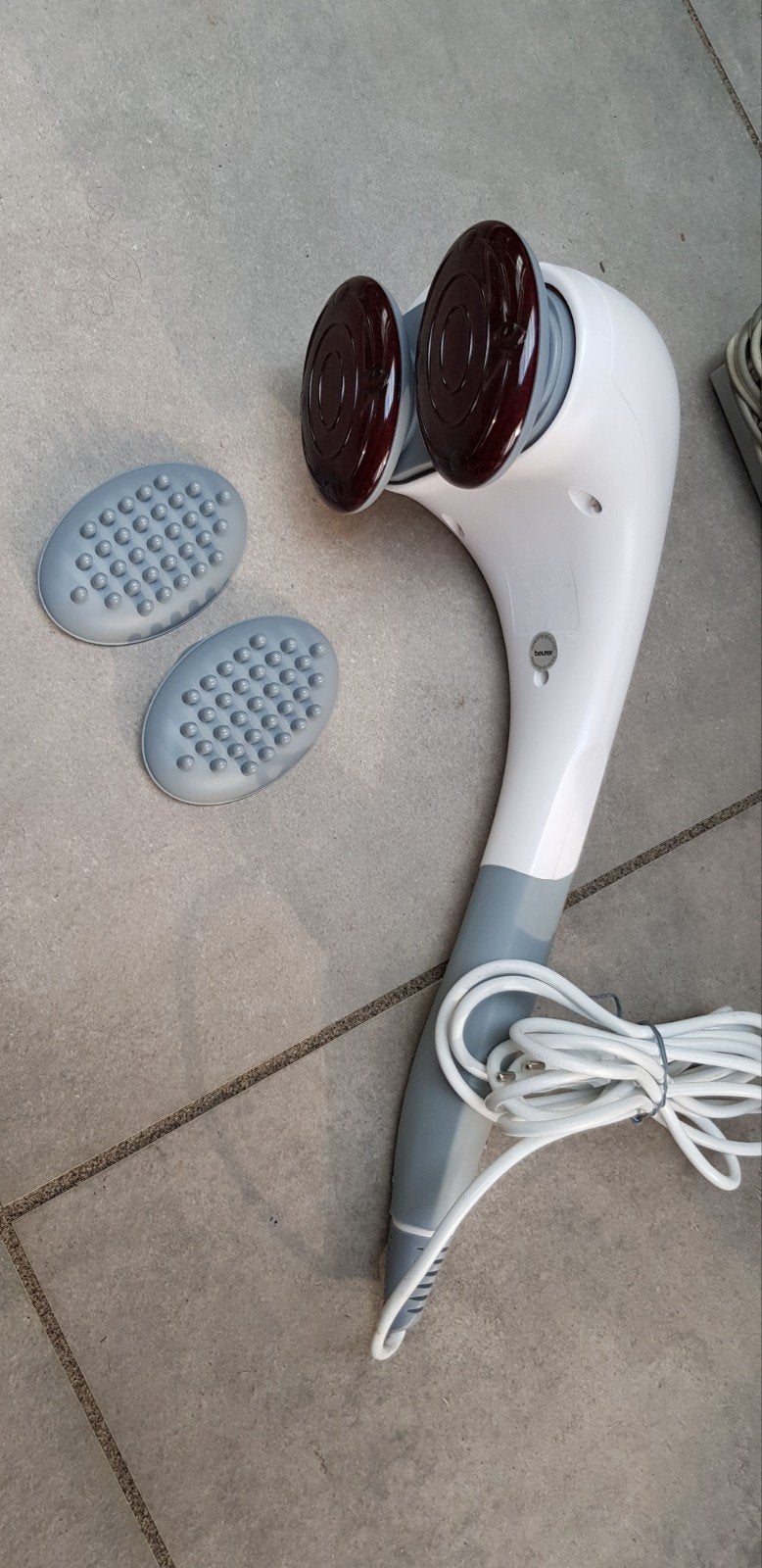 Inventum massageapparaat met infrarood en opzetstukken, Ophalen of Verzenden, Zo goed als nieuw, Overige typen