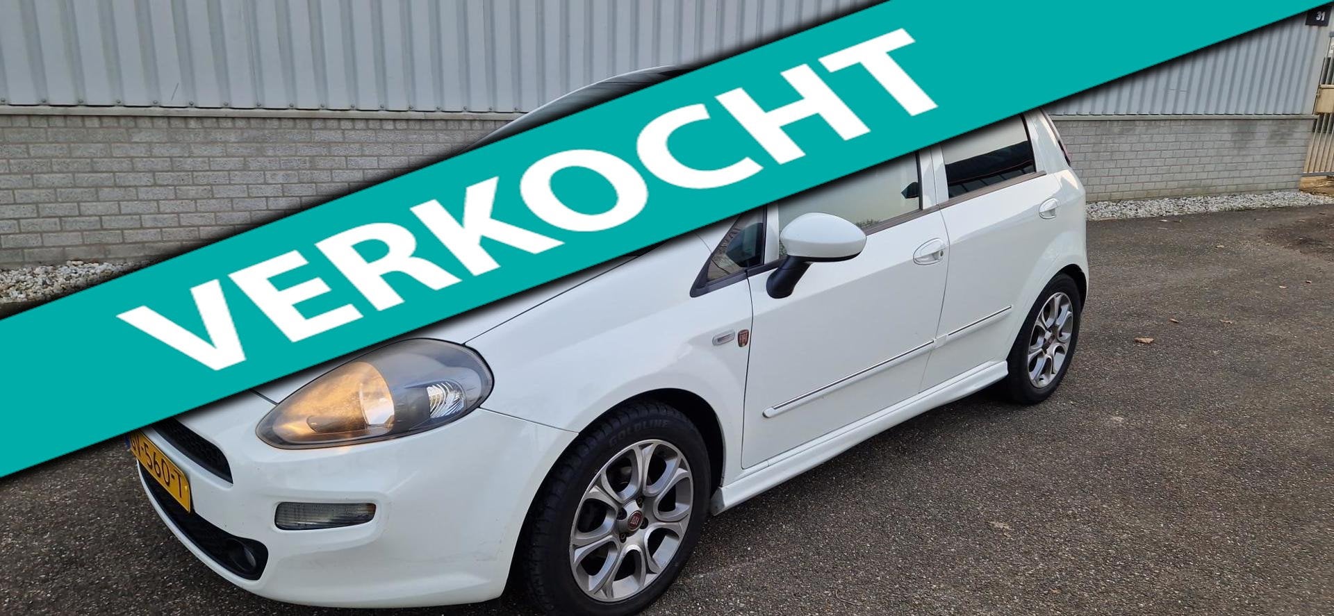 Fiat Punto Evo 1.3 M-Jet Lounge, Auto's, Fiat, Voorwielaandrijving, Euro 5, Gebruikt, 4 cilinders