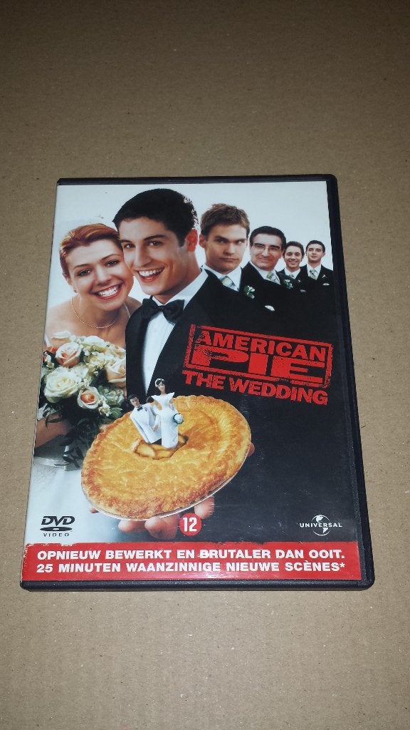 DVD - American Pie The Wedding, Vanaf 12 jaar, Ophalen of Verzenden, Zo goed als nieuw, Romantische komedie