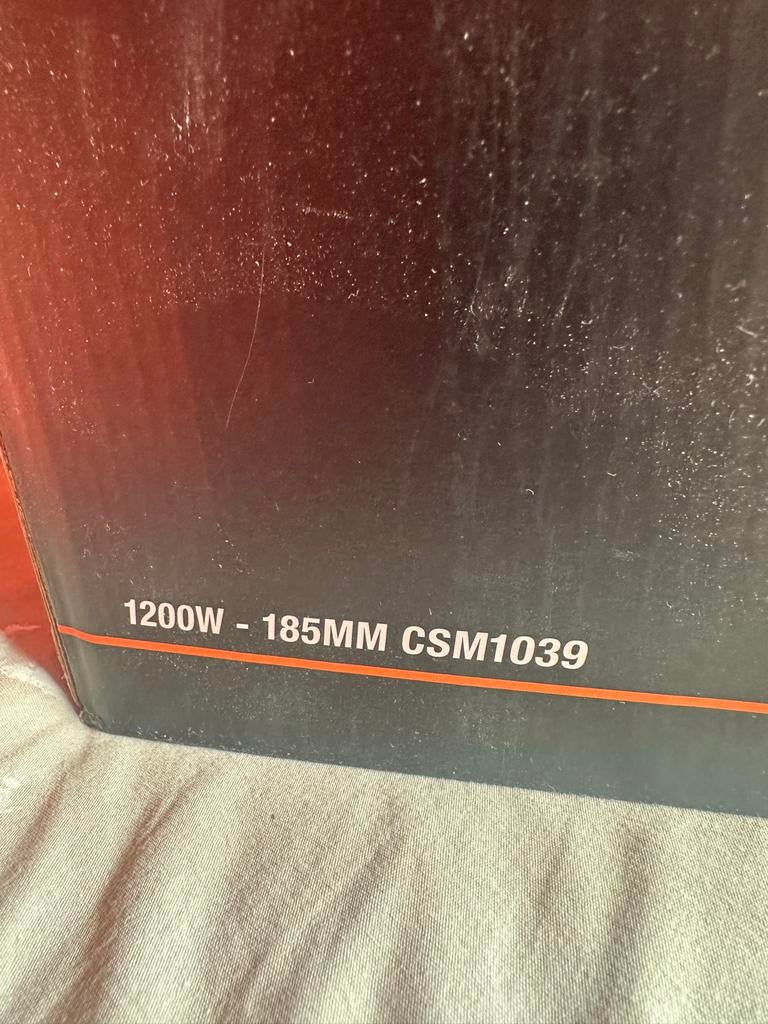 Ferm Cirkelzaag CSM1039 - 1200W, 185mm zaagblad, Doe-het-zelf en Verbouw, Gereedschap | Zaagmachines, Cirkelzaag, 70 mm of meer