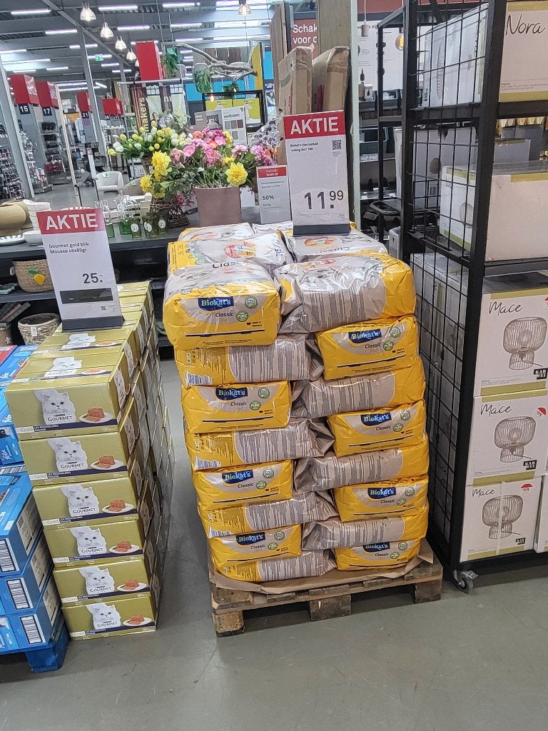 Biocat's Classic Kattenbakvulling 3in1 18 L, Ophalen, Nieuw, Gesloten