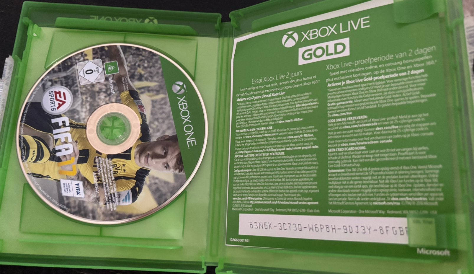 FIFA 17 voor de Xbox One, Ophalen of Verzenden, Zo goed als nieuw, Sport, 3 spelers of meer