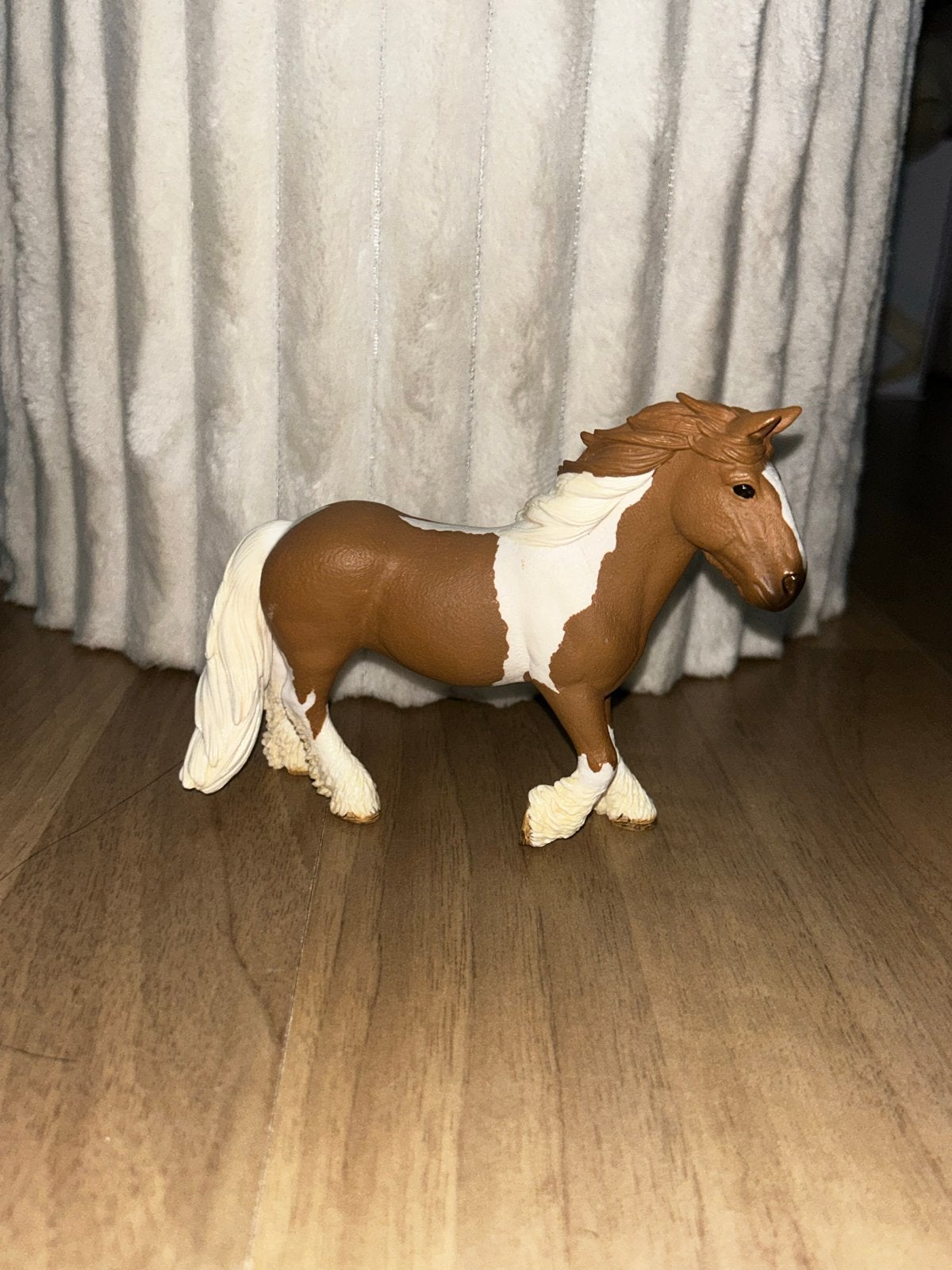 Schleich Paard - Bruin met Witte Vlekken, Ophalen of Verzenden, Zo goed als nieuw