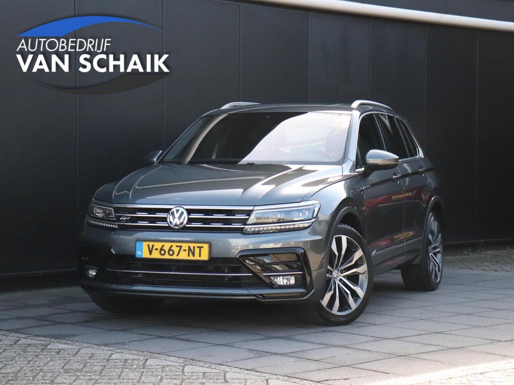 Volkswagen Tiguan 2.0 TDI 4Motion Highline Business R | GRIJ, Auto's, Volkswagen, Bedrijf, Te koop, Tiguan, 360° camera, 4x4, ABS