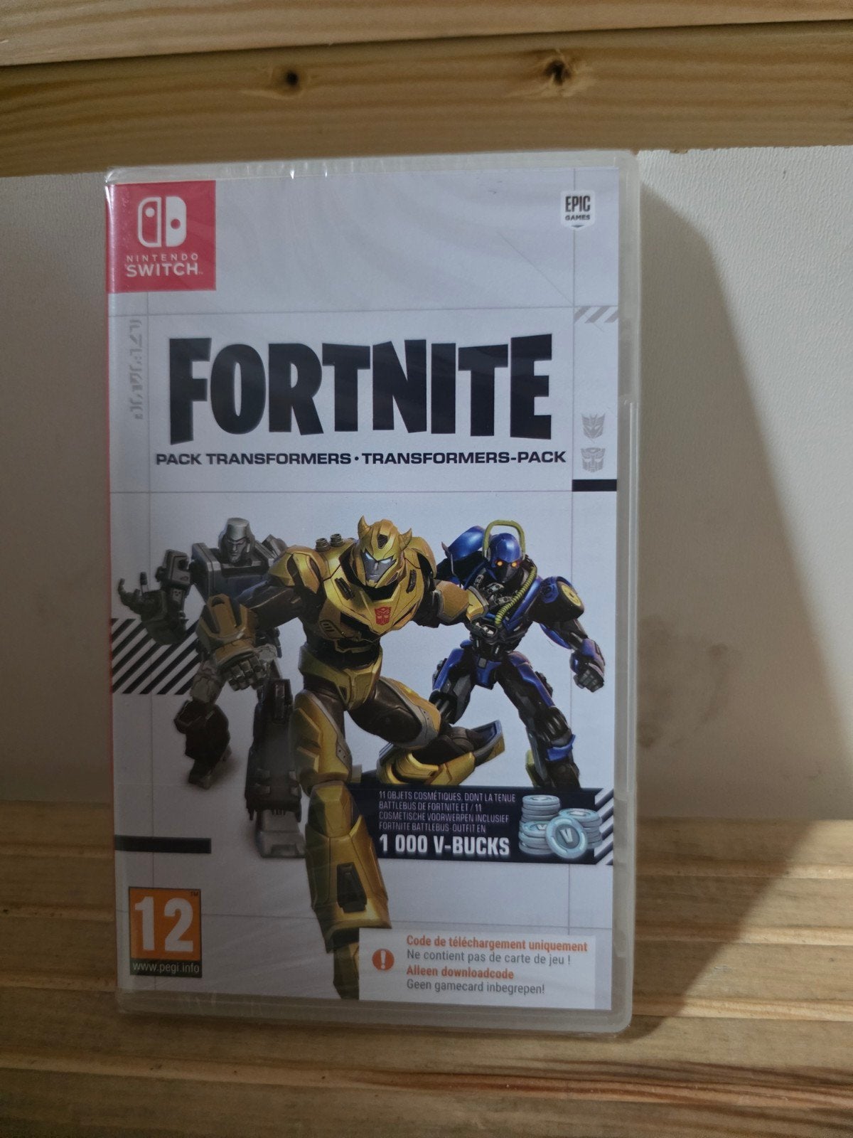 Fortnite Transformers Pack - Nieuw (Nintendo Switch), Spelcomputers en Games, Spelcomputers | Nintendo Switch, Ophalen of Verzenden