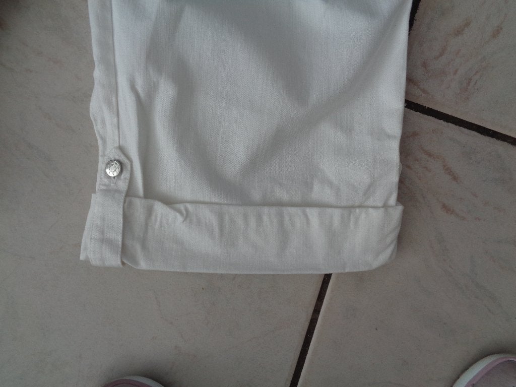 miss etam maat 46 taille 46 cm-100% katoen geen stretch, Wit, Maat 46/48 (XL) of groter, Ophalen of Verzenden, Zo goed als nieuw