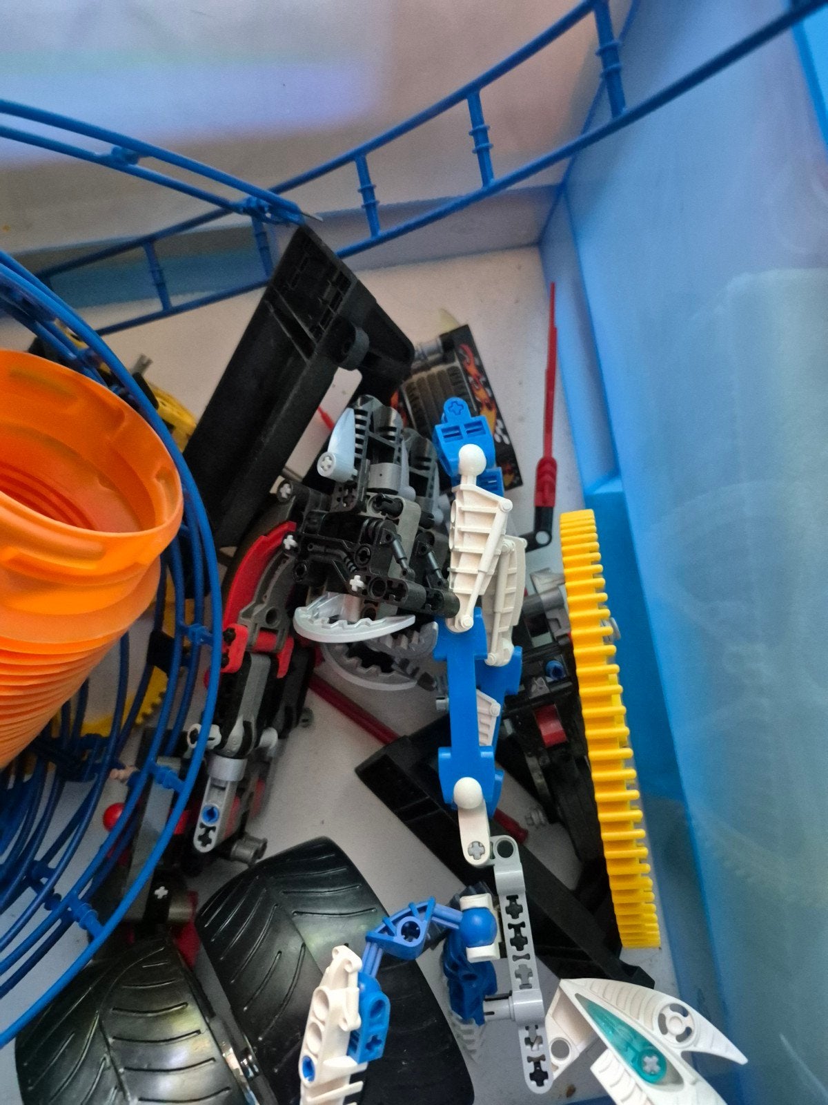 Grote partij knex, Ophalen