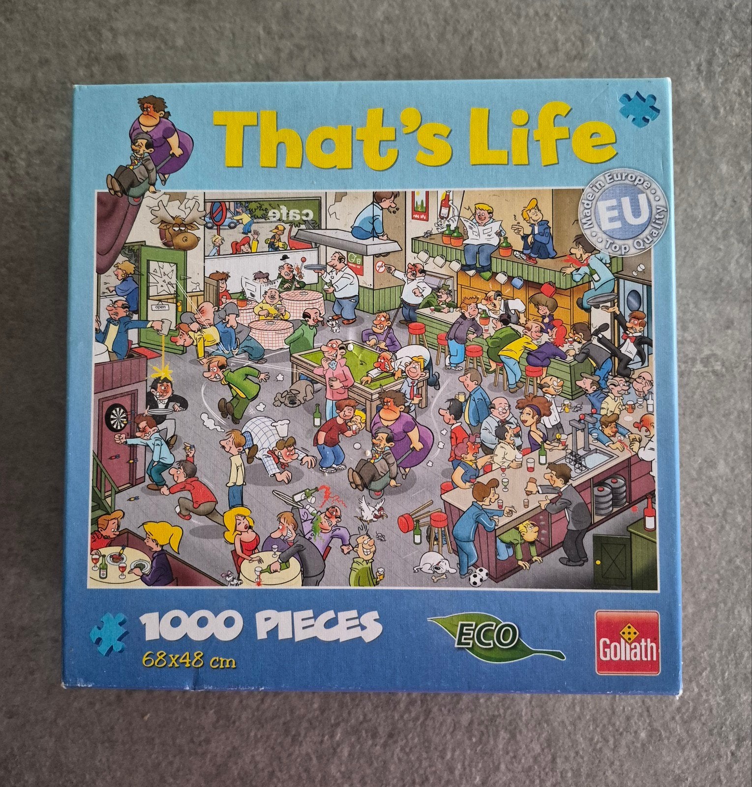 Goliath That's Life Legpuzzel 1000 Stukjes, Ophalen of Verzenden, 500 t/m 1500 stukjes, Zo goed als nieuw, Legpuzzel