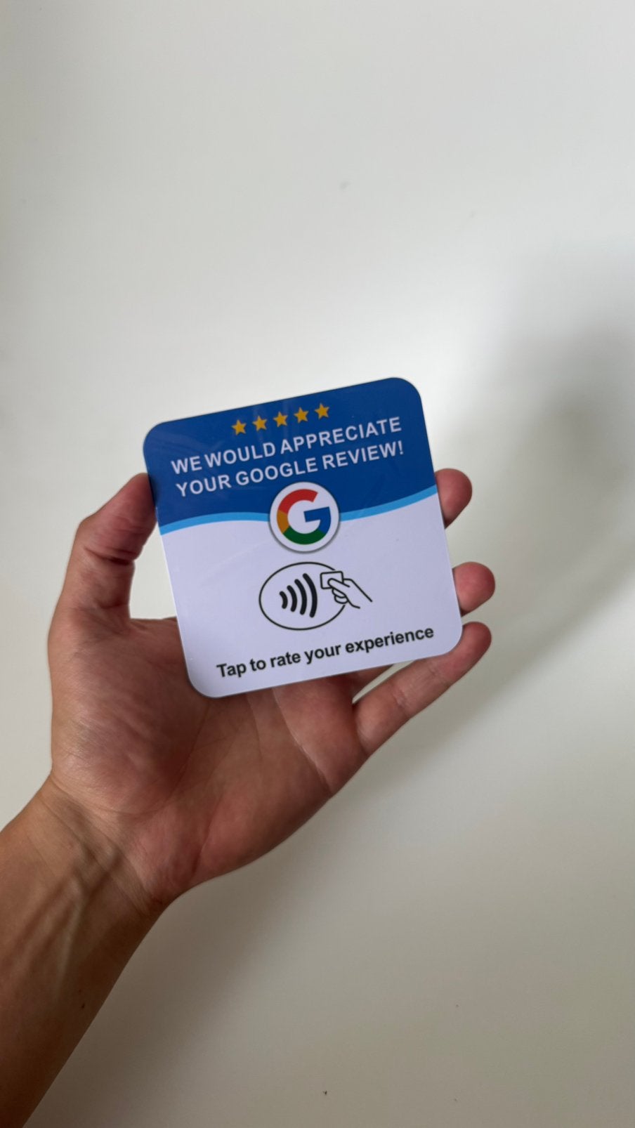 Google Review Kaarten *NU €5 P.S.*, Ophalen of Verzenden, Nieuw