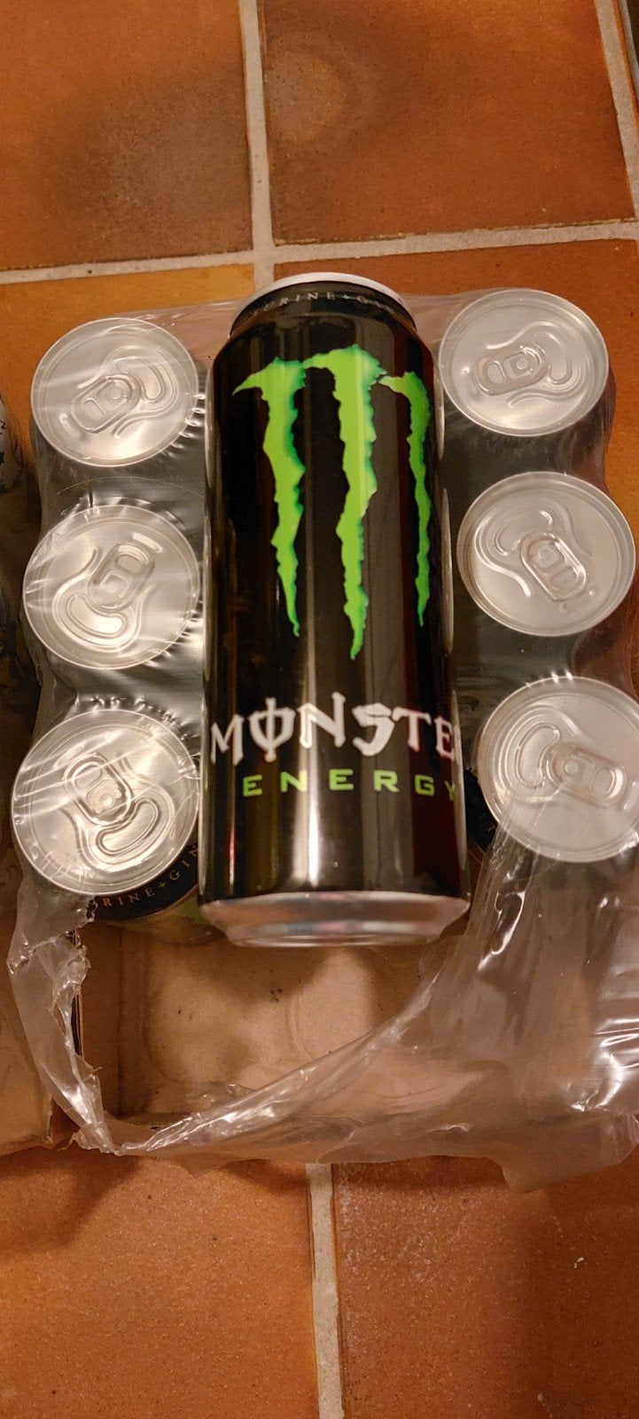 Monster energy 21 blikken, Diversen, Levensmiddelen, Ophalen
