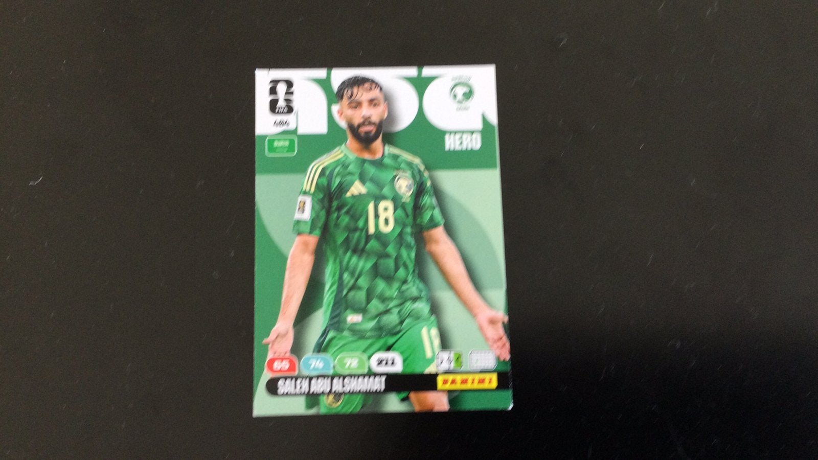 Saleh Abu Alshamat hero Adrenalin XL panini KAART, Ophalen of Verzenden, Zo goed als nieuw, Plaatje