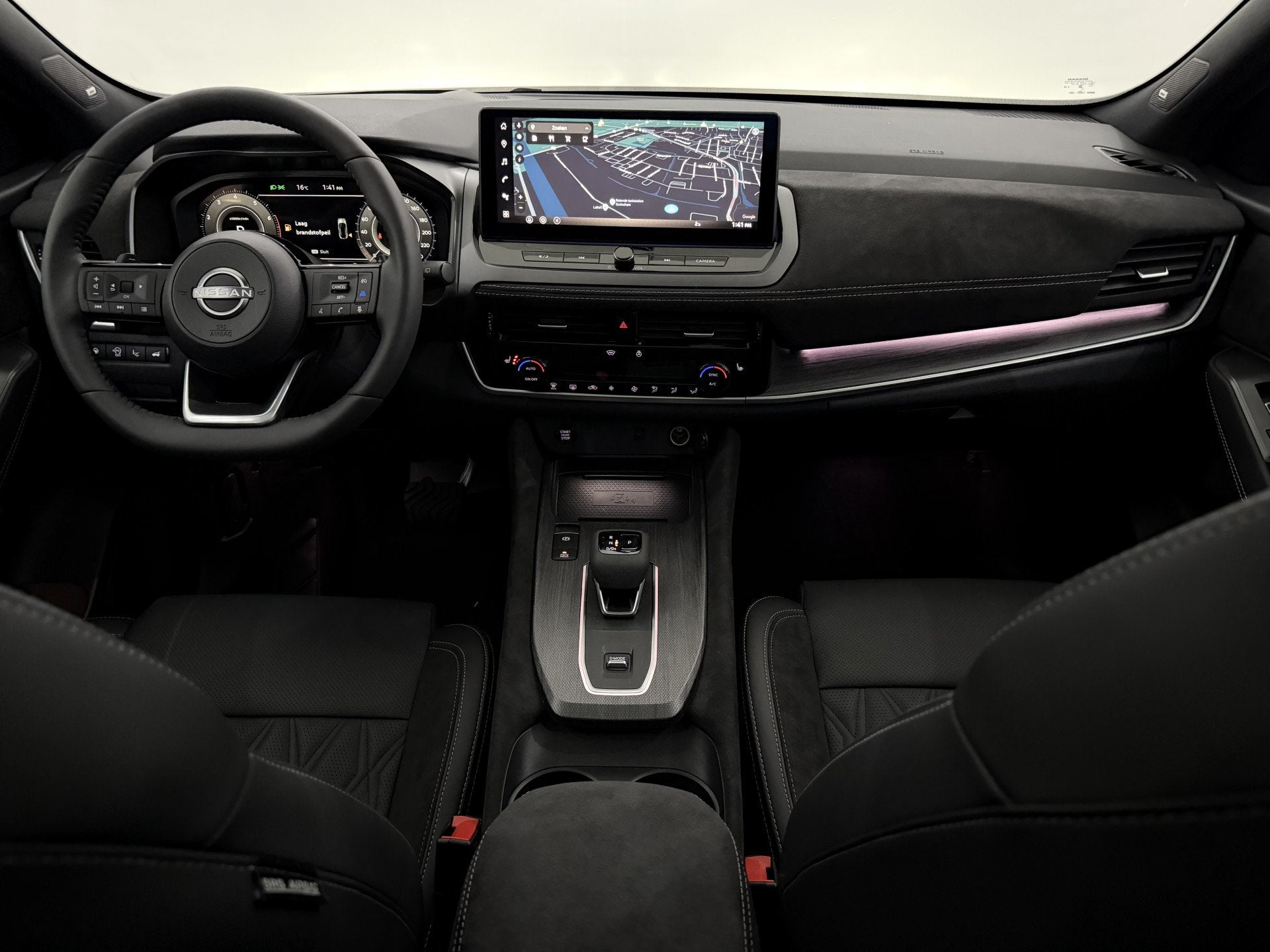 Nissan QASHQAI 1.3 MHEV Xtronic Tekna Plus Panoramadak, 360, Gebruikt, 4 cilinders, Wit, Bedrijf