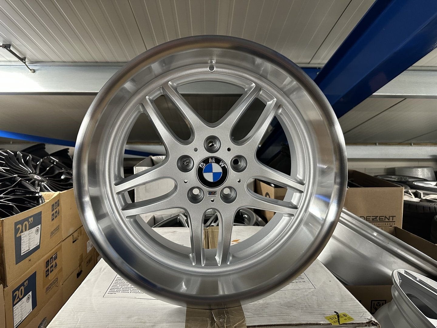 NIEUW 19inch BMW Style 37 Breedset Velgen M-Parallel E39 E38, 19 inch, -, -, Banden en Velgen