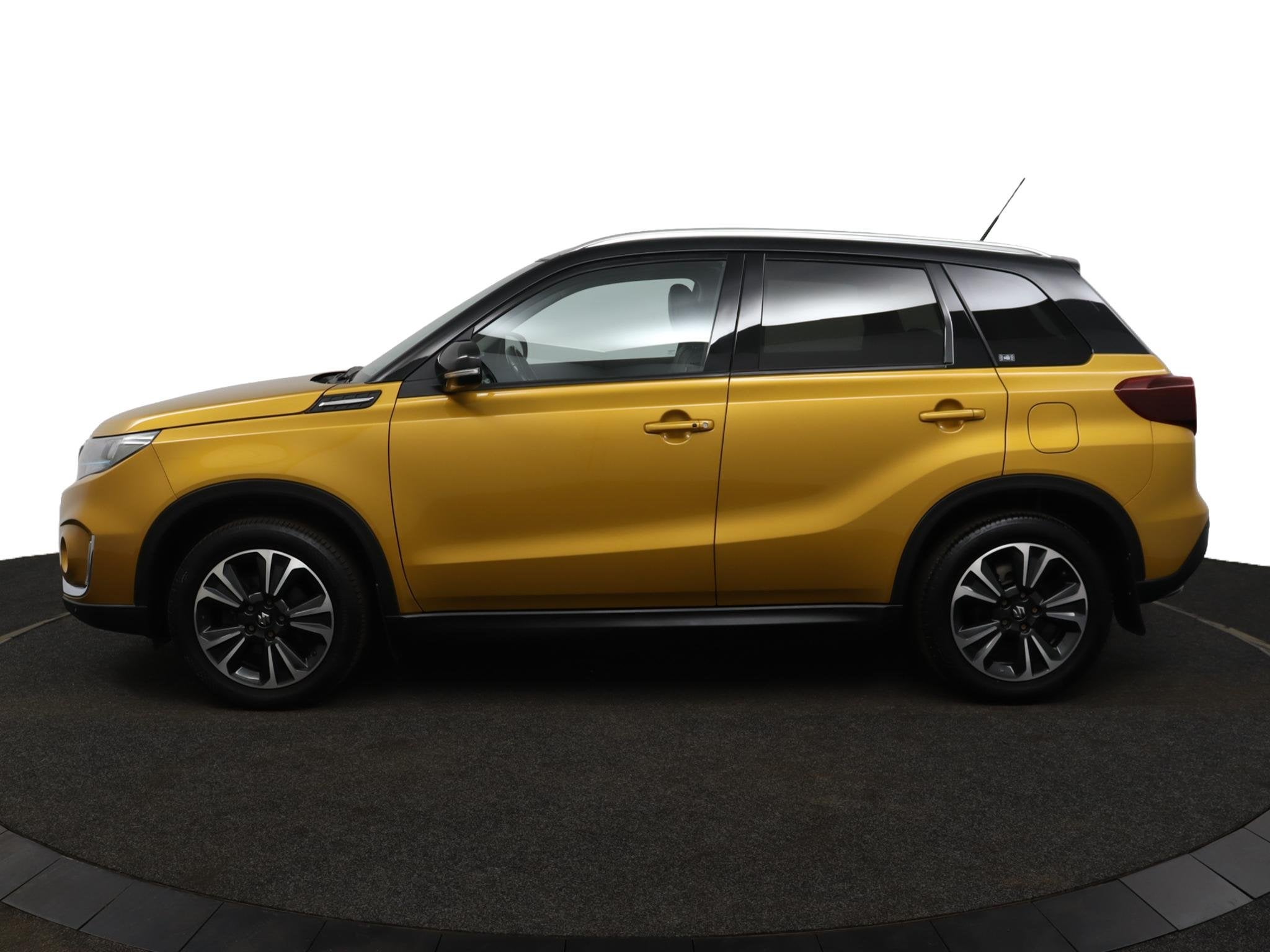 Suzuki Vitara 1.4 Boosterjet Style Smart Hybrid AllGrip | 4X, Auto's, 12 maanden, Gebruikt, 4 cilinders, Geel